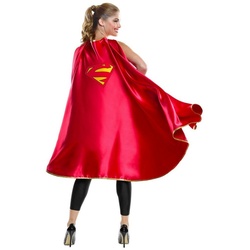 Rubie ́s Kostüm Supergirl Umhang, Original lizenziertes Kostümteil zum DC Comic 'Supergirl' rot