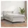 vidaXL Boxspringbett 140 x 190 cm Weiß