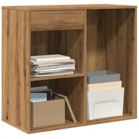 vidaXL Artisan-Eiche Regal 80x40x75 cm braun