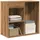 vidaXL Artisan-Eiche Regal 80x40x75 cm braun