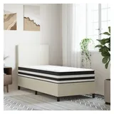 vidaXL Taschenfederkern Mittel 90 x 190 cm H3