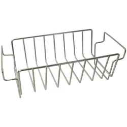 SANTOS BBQ Spareribs Halter Bratenkorb, Edelstahl