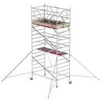 Altrex RS 42 Aluminium mit Holz-Plattform 6,20m AH 1,35x1,85m
