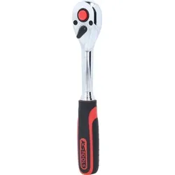 3/8" CHROMEplus Umschaltknarre, 72 Zahn, Kunststoffgriff