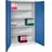 Californian Products Stahlschrank Metall 120 x 50 x 195 cm blau/lichtgrau abschließbar