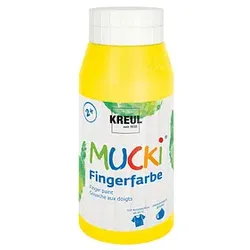 KREUL MUCKI Fingerfarbe gelb 750,0 ml