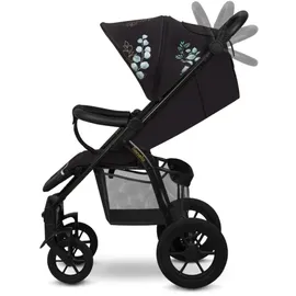 lionelo - Sport-Kinderwagen ANNET TOUR Golden Moments - Schwarz