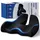 luxuskollektion Ergonomisches Memory-Foam Sitzkissen 40 x 40 cm Schwarz