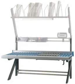 Rocholz Rollenbahntisch MODUL 5000 1955x1040x1330 mm mit integrierter Waage
