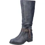 Rieker Damen Winterstiefel 91694, Frauen Stiefel,Winterboots,Outdoorschuhe,warm,gefüttert,Boots,Winterschuhe,blau (14),40 EU, / 6.5 UK - 40