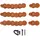 Hti-Living Beeteinfassung 950 cm rot