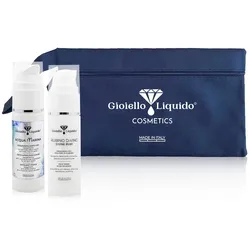 Gioiello Liquido Travel Kit: Face Mask+ Exfoliant + Clutch bag 