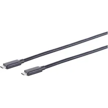 S/CONN maximum connectivity USB-C 1,5 m Schwarz