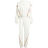 adidas Women's Laziday Track Suit Trainingsanzug, Off White, S