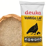TOP Futtermittel VoMiGo Legekorn, Legehennenfutter 25 kg mit 3 mm Pellets, Hühnerfutter gegen die rote Vogelmilbe, Alleinfutter als Korn