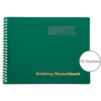 Helbling BMG15 Marschbuch grün 15 Taschen