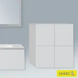 Duravit L-Cube Halbhochschrank mit 2 Türen