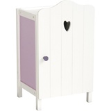 roba Kleiderschrank Fienchen weiß/lila