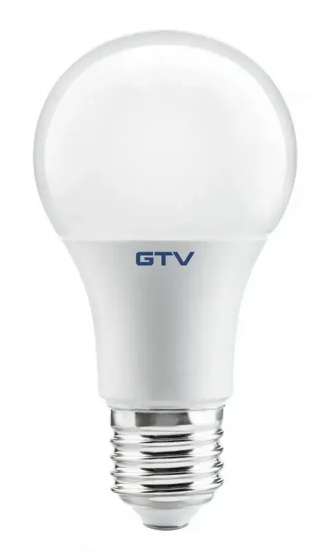 GTV LED Leuchtmittel A60 8W E27 180° 640lm - warmweiß (3000K)