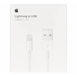 Apple USB-A auf Lightning 1 m Weiß