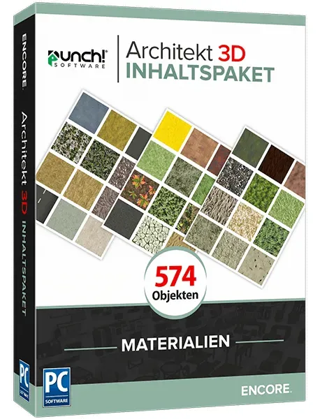 ARCHITEKT 3D Zusatzpaket ? Materialien