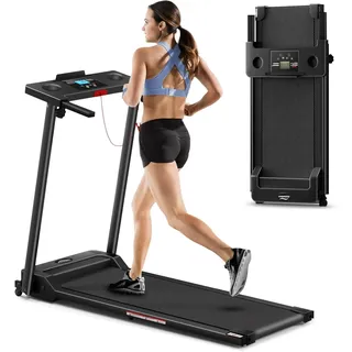 Ablemos 3.0PS Laufband für Zuhause, Klappbares Elektrisches Laufband bis 10 km/h, Walking Machine mit LED-Anzeige, kompakte Walking Pad für Zuhause und Büro