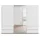 Rauch Schwebetürenschrank Elara 271 x 210 x 62 cm Weiß