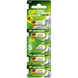 GP Batterie A23 12 Volt (kompatibel mit MN21,V23GA, 3LR50, LRV08, 8LR932, L1028) | 5 Stück Super Alkaline 23a 12v Batterie für Garagentoröffner, Fernbedienungen, Alarmsysteme, Bluetooth-Headset etc.