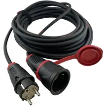 HAWA R7031 Strom Verlängerungskabel Schwarz 20.00 m H07RN-F 3G 1,5 mm2