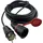 HAWA R7031 Strom Verlängerungskabel Schwarz 20.00 m H07RN-F 3G 1,5 mm2