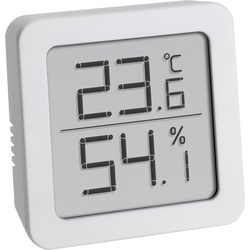 TFA 30.5051.02, Thermometer + Hygrometer, Weiss