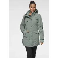 KangaROOS Langjacke KANGAROOS, Damen, Gr. 34, grün (mint, grau), Web, Obermaterial: 100% Polyester. Futter: 100% Polyester.