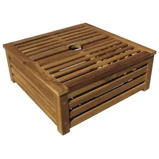 Garden Pleasure Sonnenschirmständer-Verkleidung TAYLOR 985168 braun, Holz
