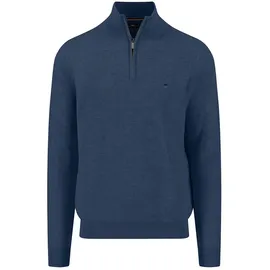 FYNCH-HATTON Herren Troyer blau unifarben, blau, Herbst/Winter 2025/2026