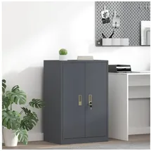 vidaXL Aktenschrank 60 x 40 x 90 cm schwarz