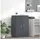 vidaXL Aktenschrank 60 x 40 x 90 cm schwarz