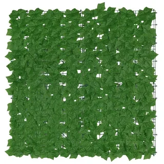 Gartenabdeckung künstliches Efeu, UV-beständig, 1 x 1 m