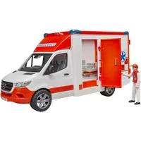Bruder 02676 - MB Sprinter Ambulanz rot/weiß 1:16