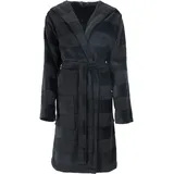 VOSSEN Unisex-Bademantel »Santiago, ideal für Sauna & Spa, Hotelbademantel, Morgenmantel« Vossen schwarz M Länge: cm