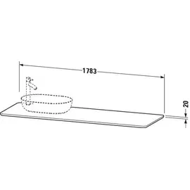 Duravit Luv LU9468R3333,