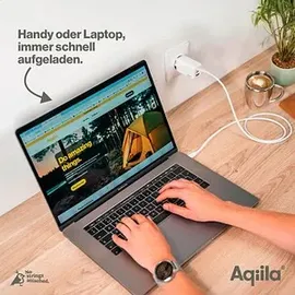 aqiila Chargebird 67W USB-A, 2x USB-C Ladeadapter W3 weiß