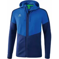 Erima Squad Trainingsjacke mit Kapuze new royal/new navy 128