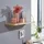 Wohnling Wandregal 80 x 25 x 22 cm Braun