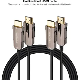 NANOCABLE HDMI-Kabel 2.0 Männlich 100 m Schwarz