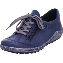 REMONTE Komfort Schnürschuhe in Blau 41