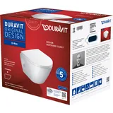 Duravit D-Neo Wand-WC Compact mit WC-Sitz Weiß spülrandlos