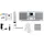 TechniSat DIGITRADIO 650 - Internetradio mit DAB+/UKW/CD-Player/Bluetooth/Wireless charging, - Weiß