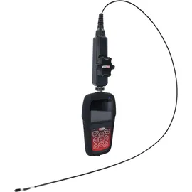 KS Tools Endoskop HD-Videoskop-Satz Ø 3,9 mm 180° und 0° mit Frontkamera-Sonde, flexible PVC Hülle, 3-tlg
