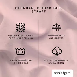 schlafgut Pure Boxspring 90 x 190 - 100 x 220 cm purple light
