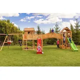 fungoo Spielturm Maxi Set Smile Farm Teak